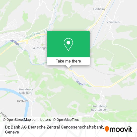 Dz Bank AG Deutsche Zentral Genossenschaftsbank map