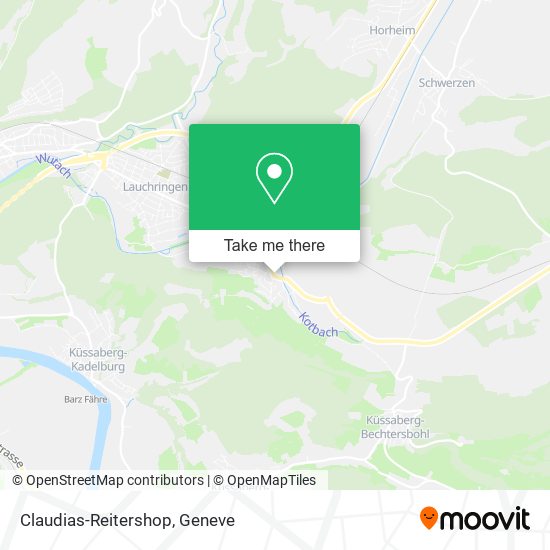 Claudias-Reitershop map