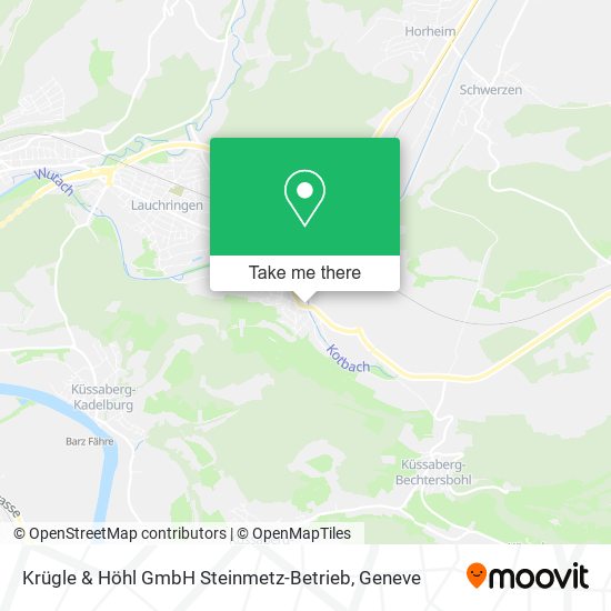 Krügle & Höhl GmbH Steinmetz-Betrieb map