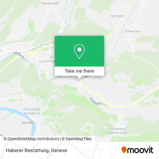 Haberer Bestattung map