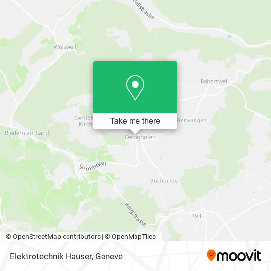 Elektrotechnik Hauser map