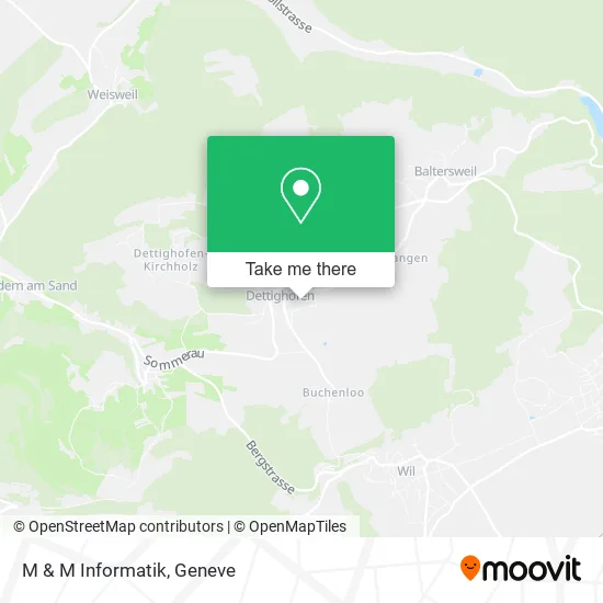 M & M Informatik map