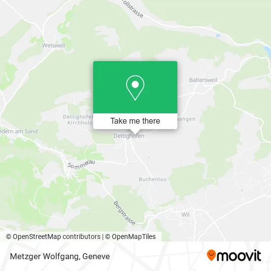 Metzger Wolfgang map