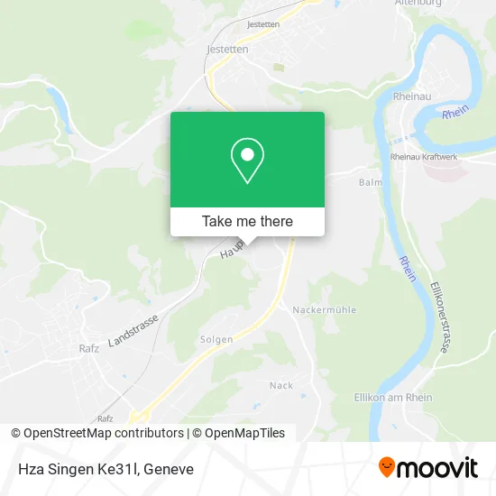 Hza Singen Ke31l map