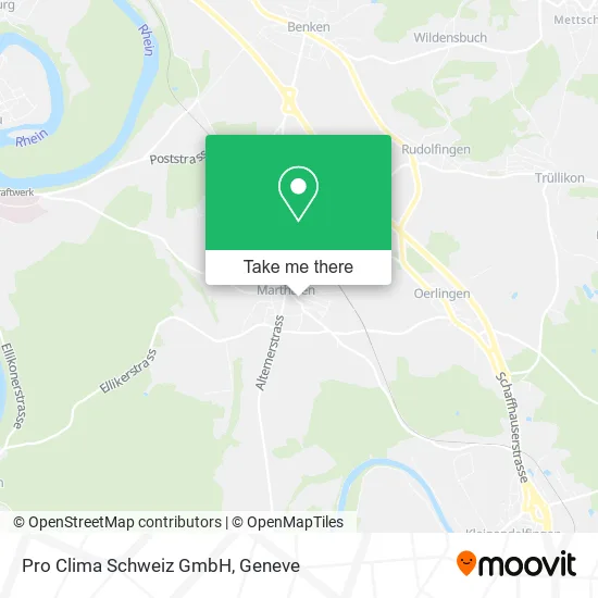 Pro Clima Schweiz GmbH plan
