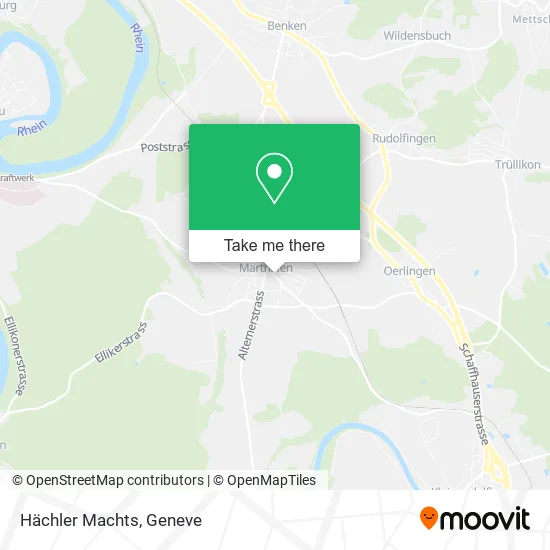 Hächler Machts map