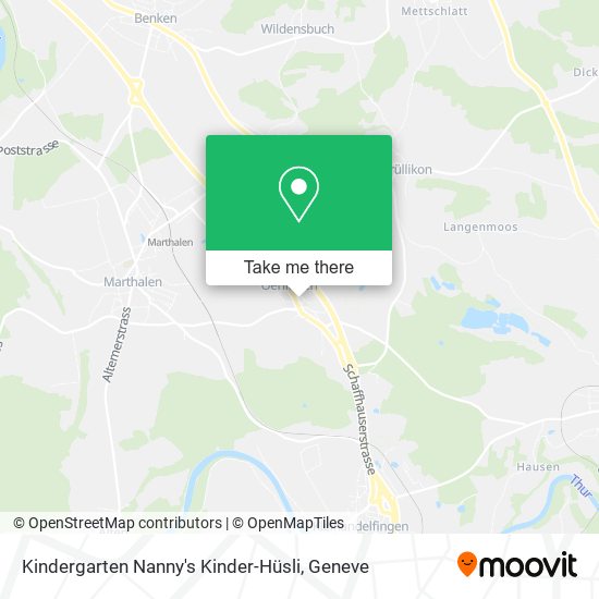 Kindergarten Nanny's Kinder-Hüsli map