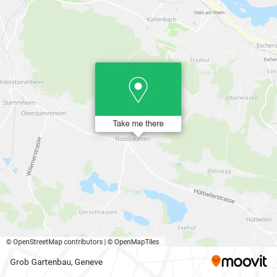 Grob Gartenbau map