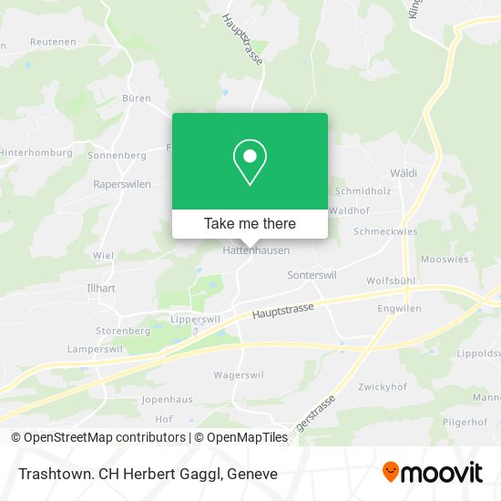 Trashtown. CH Herbert Gaggl map