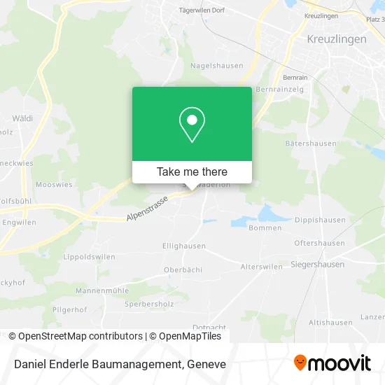 Daniel Enderle Baumanagement map
