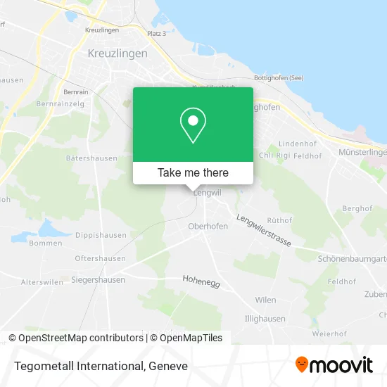 Tegometall International map