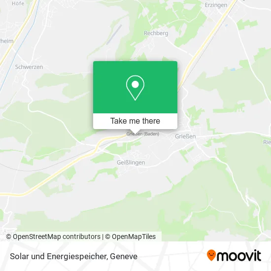 Solar und Energiespeicher map