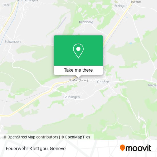 Feuerwehr Klettgau map
