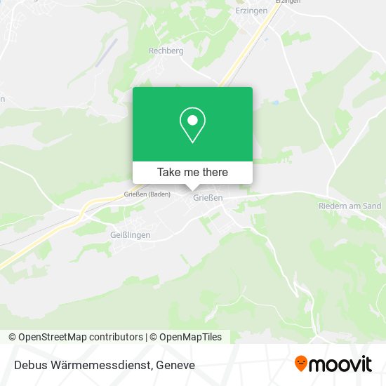 Debus Wärmemessdienst map