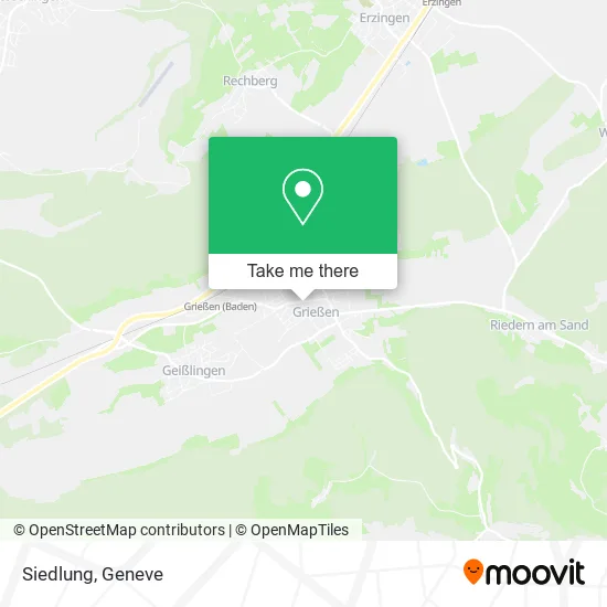 Siedlung map