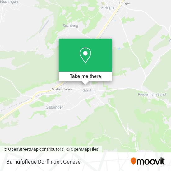 Barhufpflege Dörflinger map