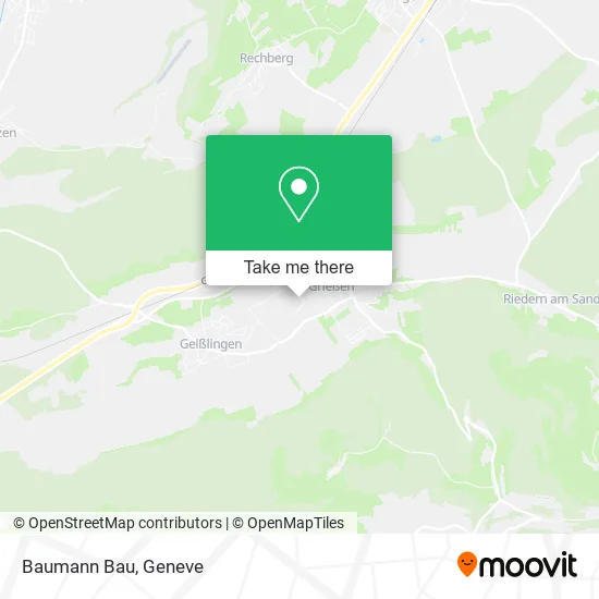 Baumann Bau map