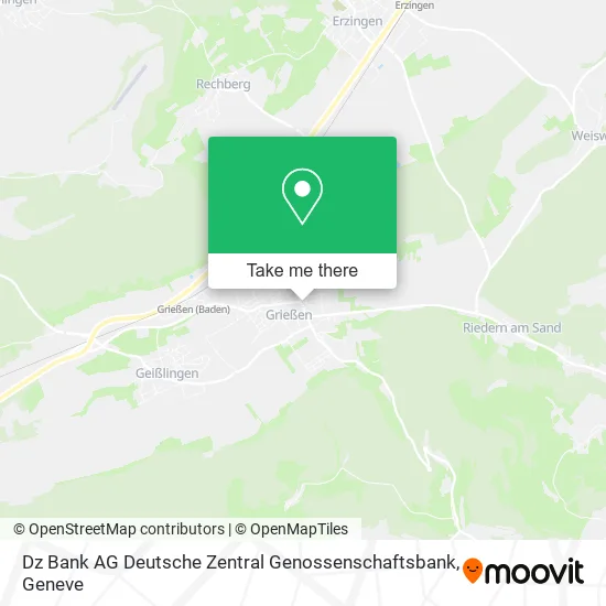Dz Bank AG Deutsche Zentral Genossenschaftsbank map