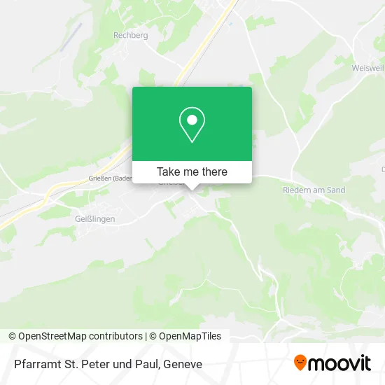 Pfarramt St. Peter und Paul map