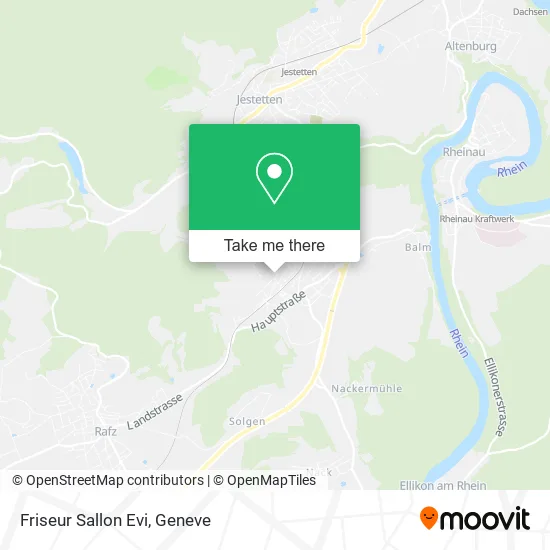 Friseur Sallon Evi map