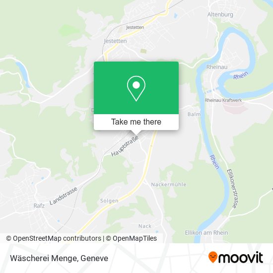 Wäscherei Menge map