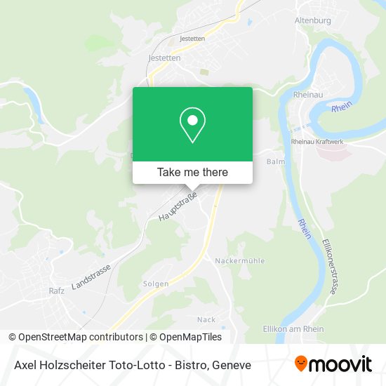 Axel Holzscheiter Toto-Lotto - Bistro map
