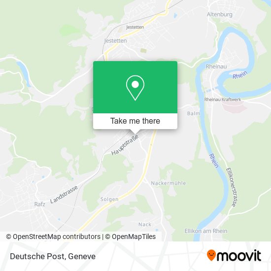 Deutsche Post map