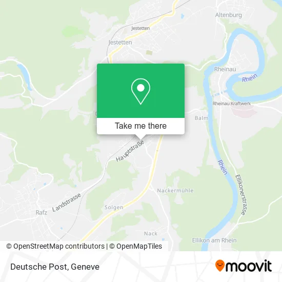 Deutsche Post map
