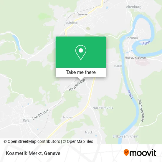 Kosmetik Merkt map