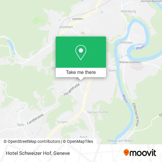 Hotel Schweizer Hof map