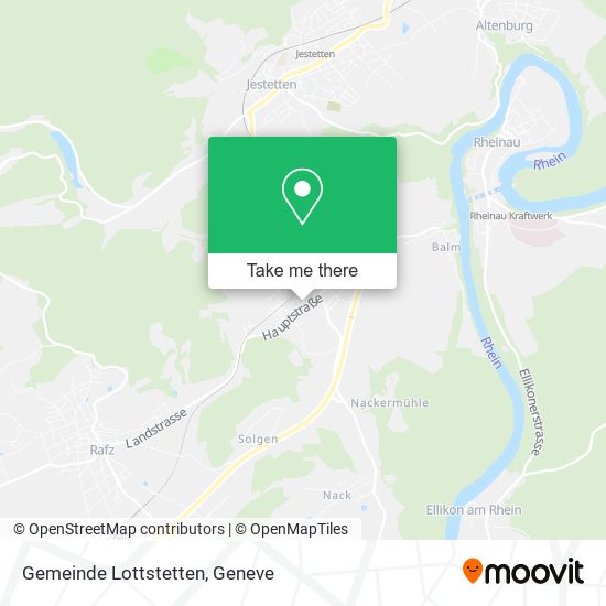 Gemeinde Lottstetten map