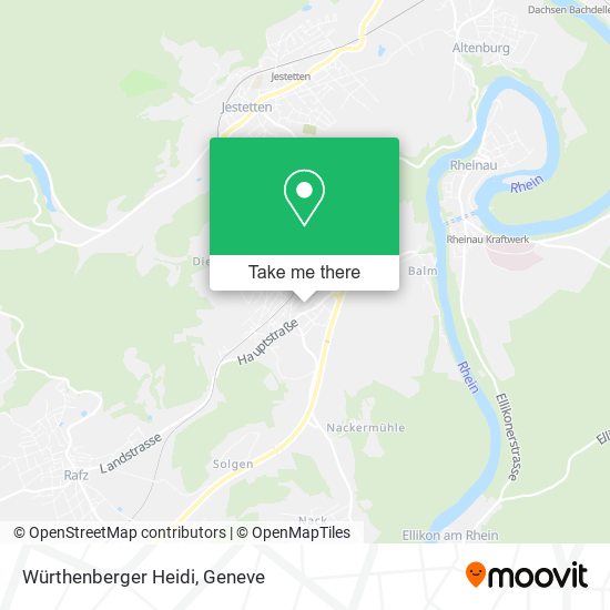 Würthenberger Heidi map