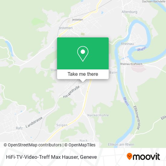 HiFi-TV-Video-Treff Max Hauser map