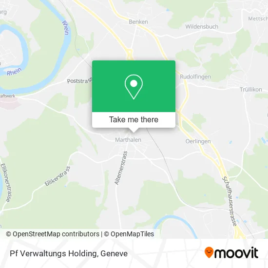 Pf Verwaltungs Holding map