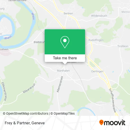 Frey & Partner map