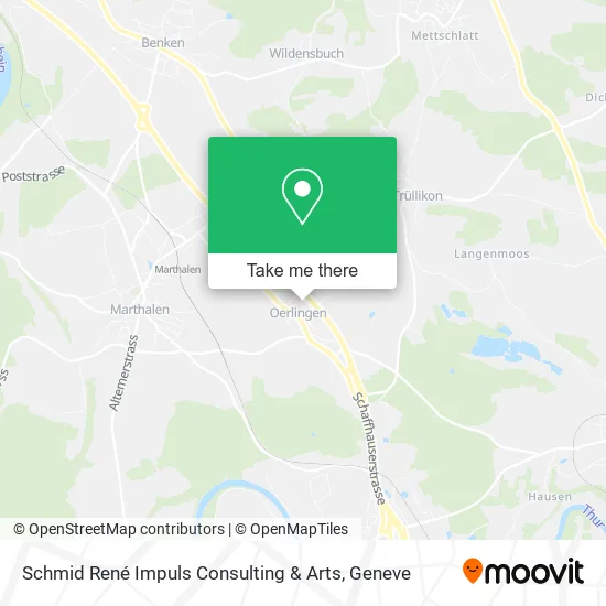 Schmid René Impuls Consulting & Arts map