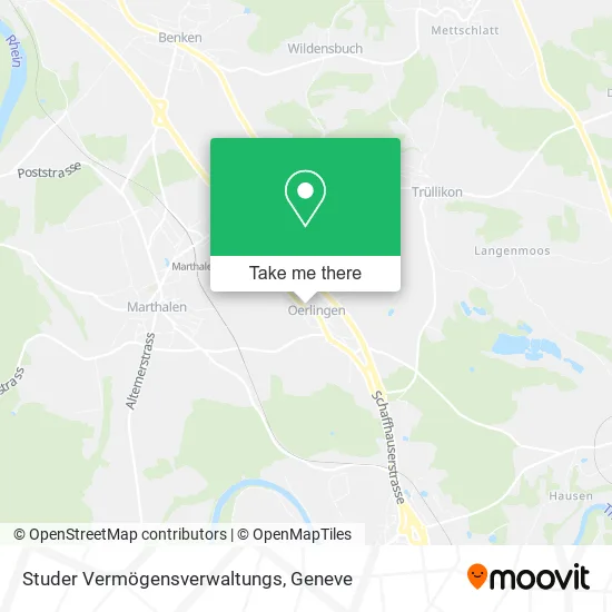 Studer Vermögensverwaltungs map