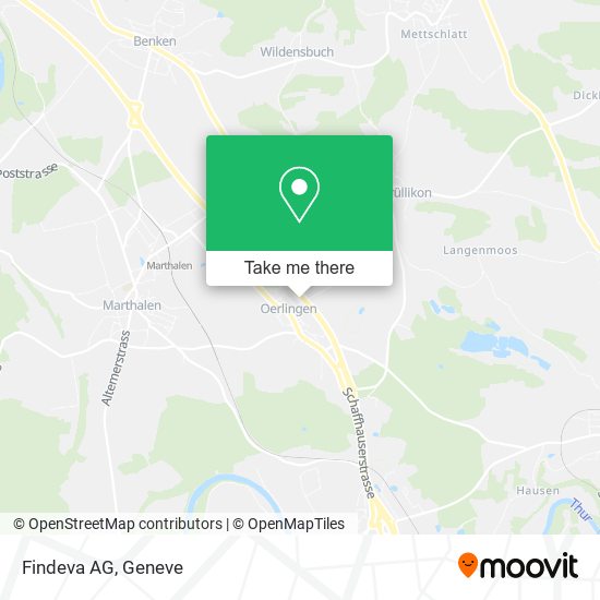 Findeva AG map