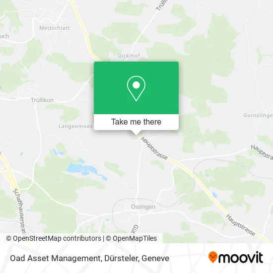 Oad Asset Management, Dürsteler map