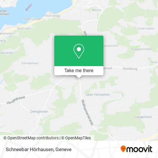 Schneebar Hörhausen map
