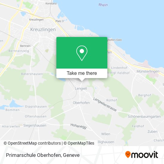 Primarschule Oberhofen map