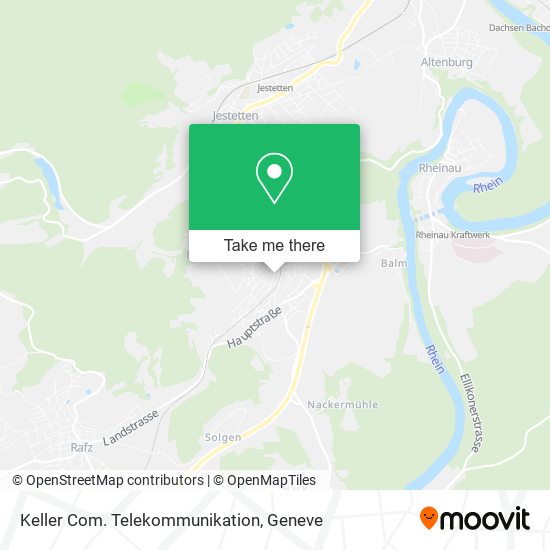 Keller Com. Telekommunikation map