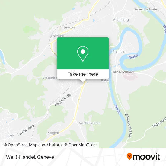 Weiß-Handel map