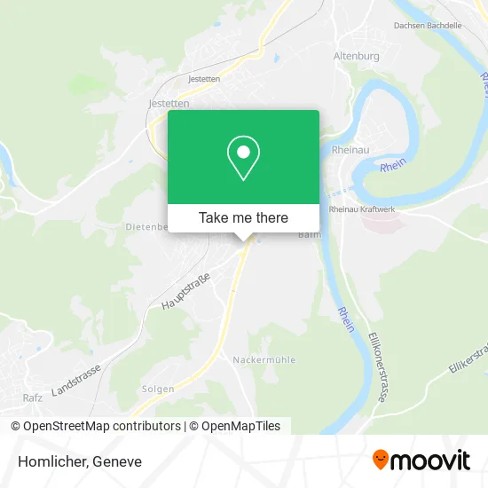 Homlicher map