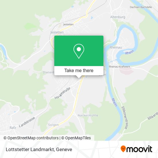 Lottstetter Landmarkt map