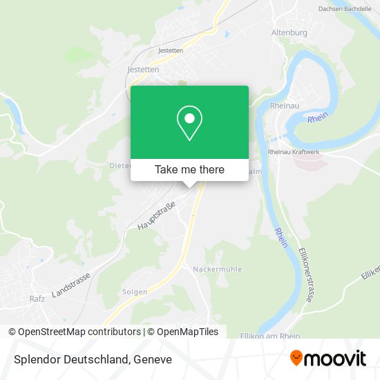 Splendor Deutschland map