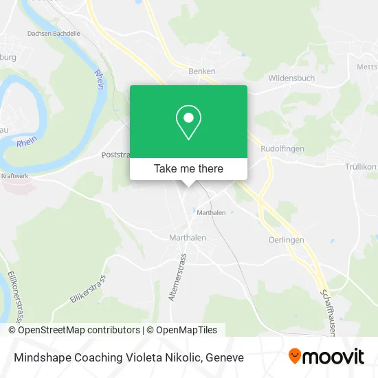 Mindshape Coaching Violeta Nikolic map