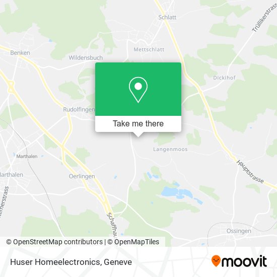 Huser Homeelectronics map