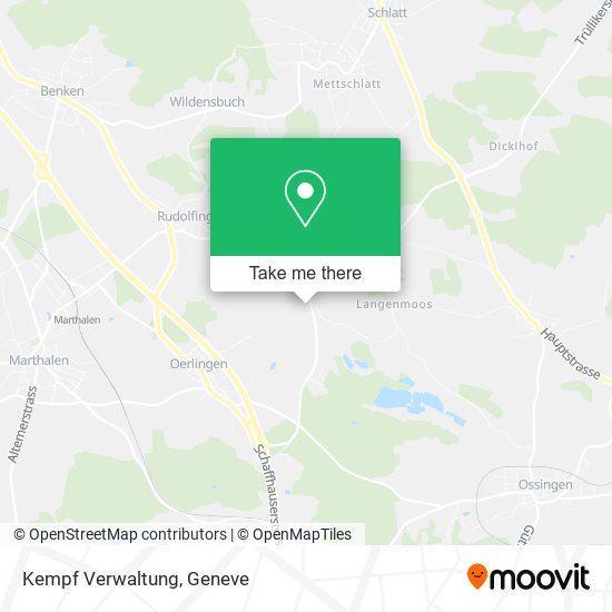 Kempf Verwaltung map