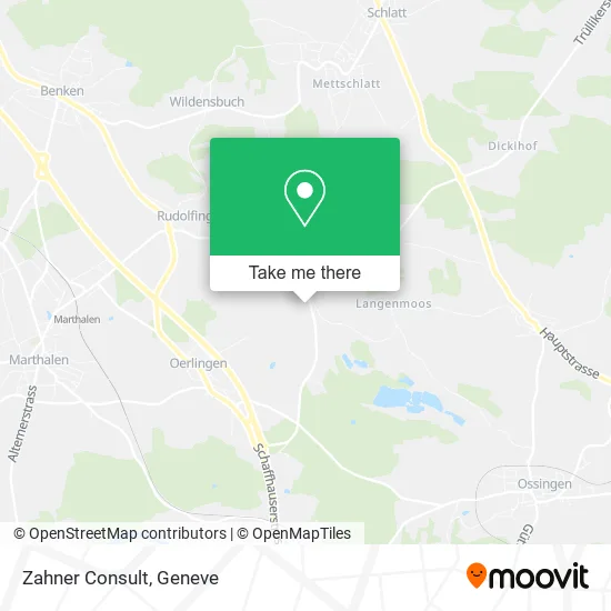 Zahner Consult map